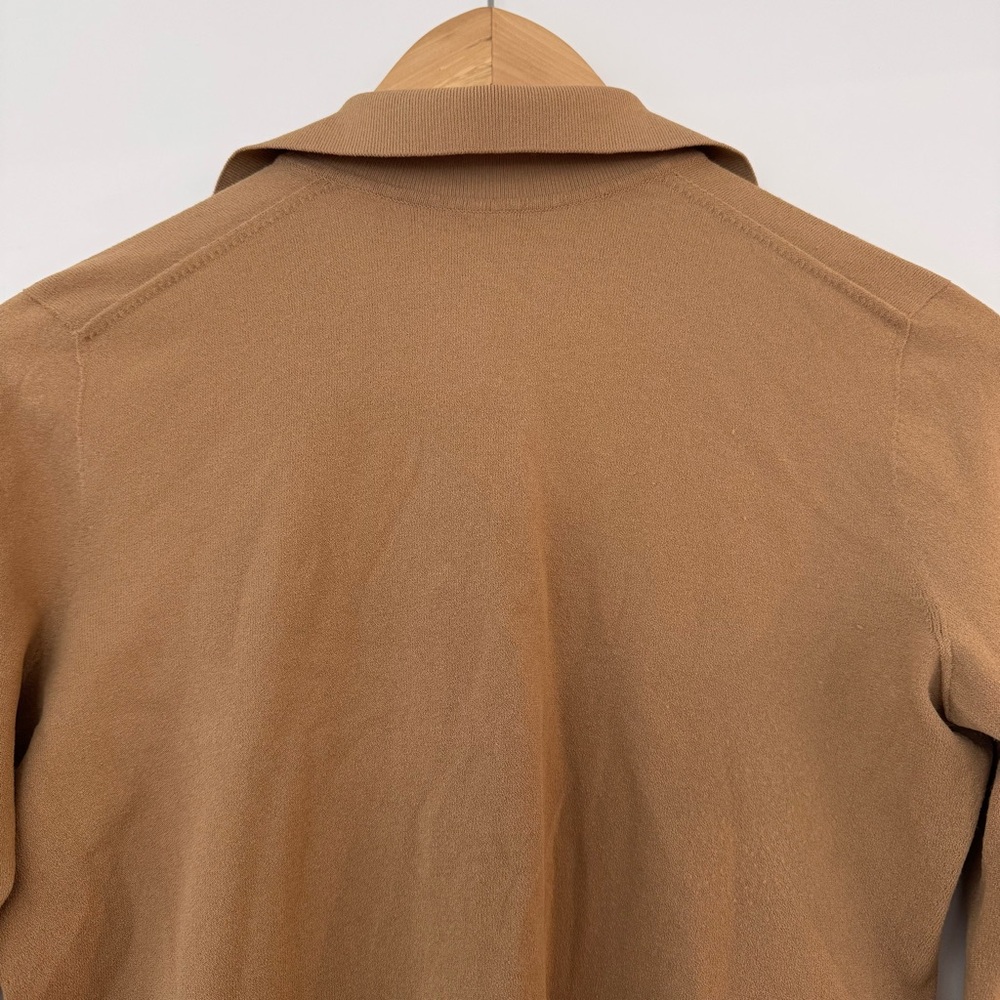 Vince Tan Collared Button-Up - Picture 4 of 8